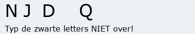 Bevestigingscode