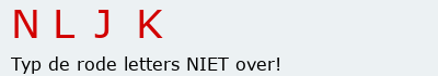 Bevestigingscode