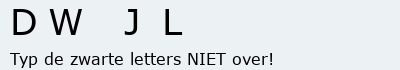 Bevestigingscode