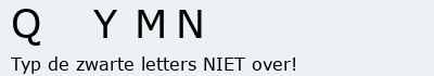 Bevestigingscode