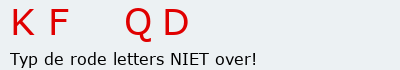 Bevestigingscode