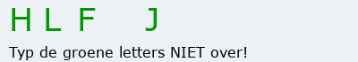 Bevestigingscode