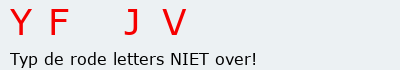Bevestigingscode