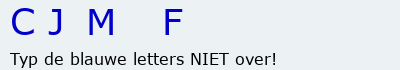 Bevestigingscode