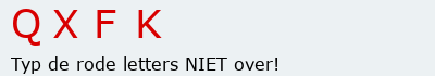 Bevestigingscode