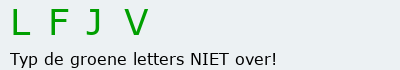 Bevestigingscode