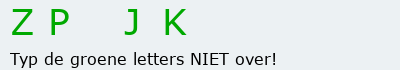 Bevestigingscode