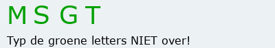 Bevestigingscode
