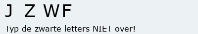 Bevestigingscode