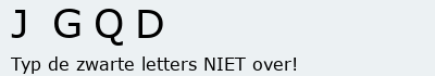 Bevestigingscode