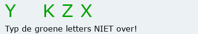 Bevestigingscode
