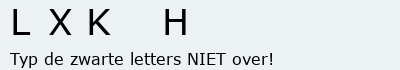 Bevestigingscode
