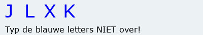Bevestigingscode