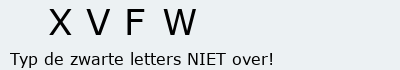 Bevestigingscode