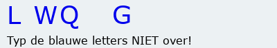 Bevestigingscode
