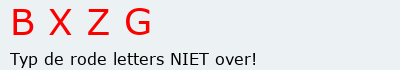 Bevestigingscode