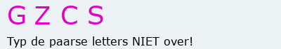 Bevestigingscode