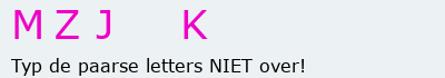Bevestigingscode