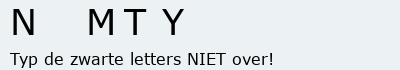 Bevestigingscode