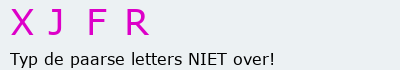Bevestigingscode