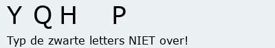 Bevestigingscode