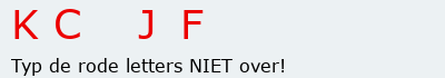 Bevestigingscode