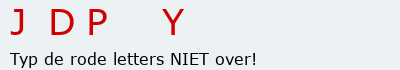 Bevestigingscode