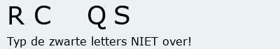 Bevestigingscode