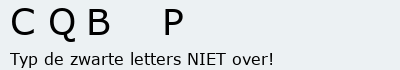 Bevestigingscode