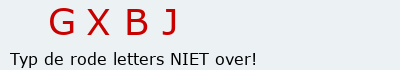 Bevestigingscode