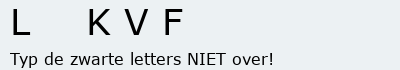 Bevestigingscode