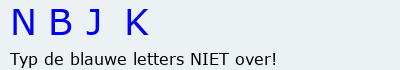 Bevestigingscode