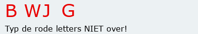 Bevestigingscode
