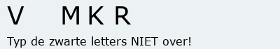Bevestigingscode