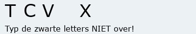 Bevestigingscode