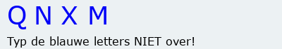 Bevestigingscode