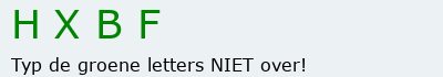Bevestigingscode