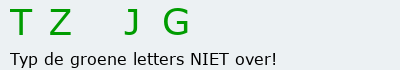 Bevestigingscode