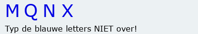 Bevestigingscode