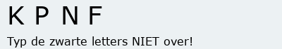 Bevestigingscode