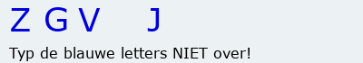 Bevestigingscode