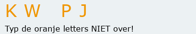 Bevestigingscode