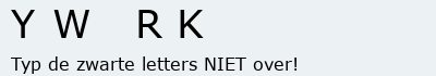 Bevestigingscode