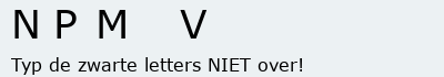 Bevestigingscode