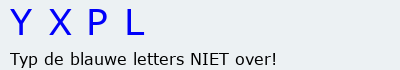Bevestigingscode