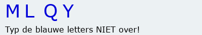 Bevestigingscode