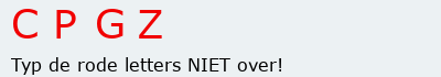 Bevestigingscode