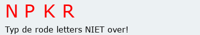 Bevestigingscode