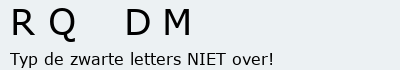 Bevestigingscode