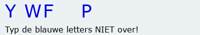 Bevestigingscode